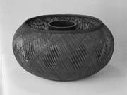 櫛目螺旋編花藍